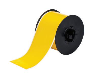 Brady® BBP31 Indoor/Outdoor Vinyl Tapes, 100 ft x 3 in, Yellow, B30C-3000-595-YL