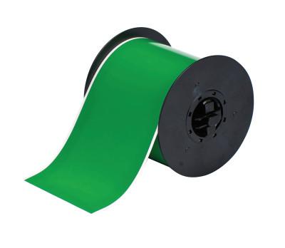 Brady® BBP31 Indoor/Outdoor Vinyl Tapes, 100 ft x 4 in, Green, B30C-4000-595-GN