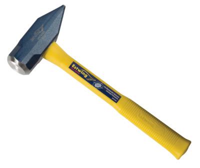 Estwing Sure-Strike Blacksmith's Hammers, 64 oz, Straight Fiberglass Handle, MRF64BS