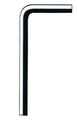 Eklind® Tool Individual Hex-L Keys, 3/32 in, 2 in Long, Black Oxide, 15106