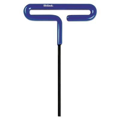 Eklind® Tool Individual Cushion Grip Hex T-Keys, 5 mm, 9 in Long, Black Oxide, 54950