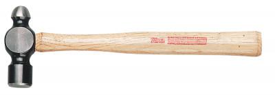 Martin Tools Ball Pein Hammer, Hickory Handle, 14 3/4 in, Forged Alloy Steel 1 1/2 lb Head, 107G