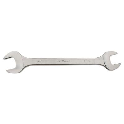 Martin Tools Double Head Open End Wrenches, 9/16 in Opening, 7/16 in, 5 3/4 in Long, Chrome, 1725A