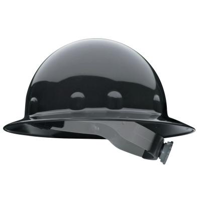 Honeywell E1RW Full Brim Hard Hats, Ratchet, SuperEight, Black, E1RW11A000