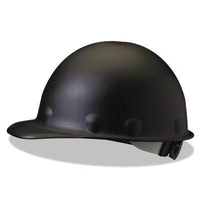 Honeywell P2 Series Roughneck Hard Cap, SuperEight® SwingStrap, Black, P2ASW11A000