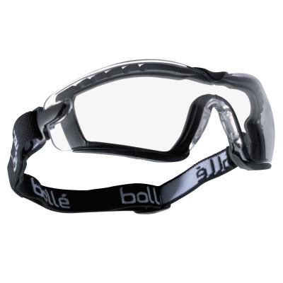 Bolle_Cobra_Safety_Glass_w__Strap__Foam_Anti_Scratch_Anti_Fog_Clear_Lenses_BK_Gray