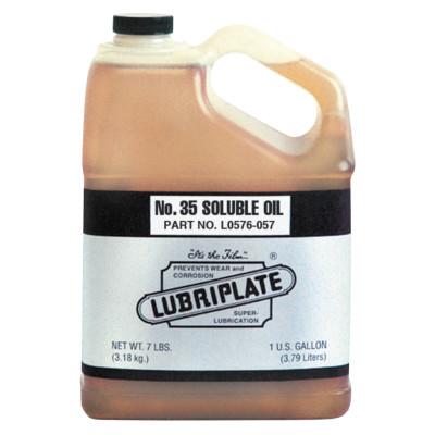 Lubriplate?? No. 35 Soluble Oils, 1 gal Bottle, 4/Carton, L0576-057