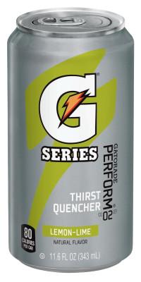 GatoradeÂ® G Series 02 PerformÂ® Thirst Quencher Ready-to-Drink Can, 11.6 fl oz, Lemon-Lime, 00901