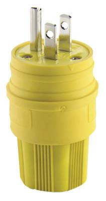 Eaton 15 AMP YLW PLUG INDUSTRIAL WATERTIGHT ELASTOMERI, 14W47