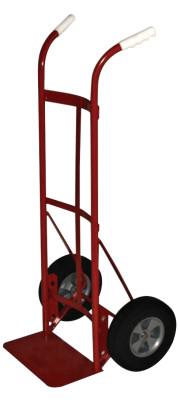 Milwaukee Hand Trucks Dual Handle Hand Trucks, 600 lb Cap., Dual Handle, Solid Rubber Wheels, 47132