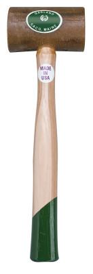 Garland Mfg Weighted Rawhide Mallets, 16 oz, Size 9, 11009