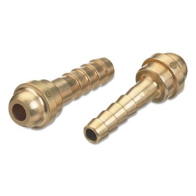 Western Enterprises Barbed Hose Nipples, 200 PSIG, Brass, 1/2 in, C-17