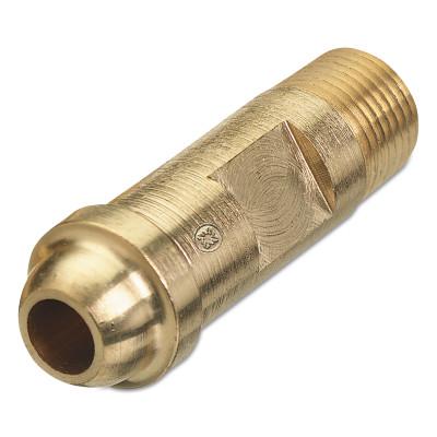 Western Enterprises Spiral & NPT Hose Nipples, 200 PSIG, Brass, 1/8 in (NPT), 23