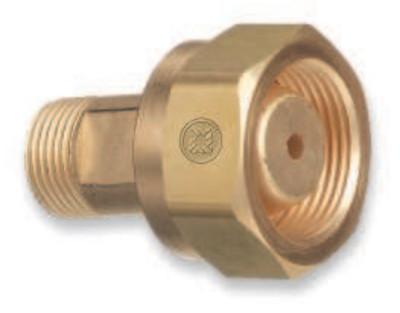 Western Enterprises Brass Cylinder Adaptors,CGA-520 B Tank Acetylene To CGA-300 Commercial Acetylene, 306