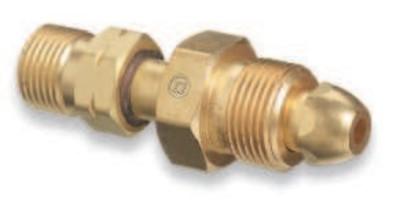 Western Enterprises Brass Cylinder Adaptors, From CGA-580 Nitrogen To CGA-350 Hydrogen, 811