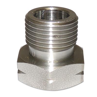 Western Enterprises Regulator Inlet Nuts, Industrial Air, Brass, CGA-590, 93