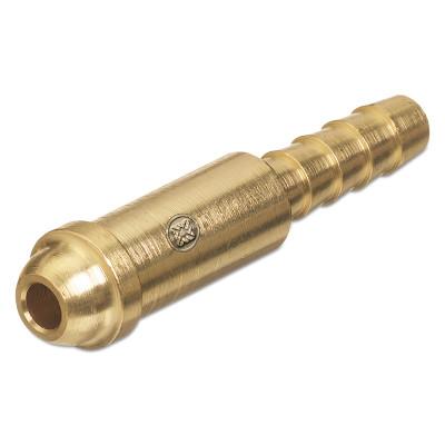 Western Enterprises Inert Arc Nipples, 200 PSIG, Brass, 2 7/32 in, 1/8 in Hose ID, AW-16