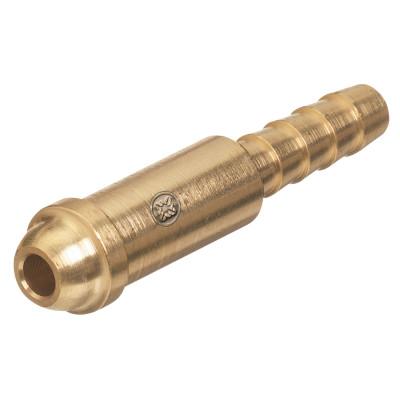 Western Enterprises Inert Arc Nipples, 200 PSIG, Brass, 2 7/32 in, 5/16 in Hose ID, AW-20