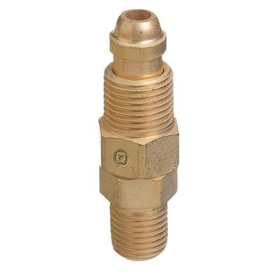 Western Enterprises Inert Arc Hose & Torch Adaptor, Brass, Straight, Male/Male, LH, AW-428