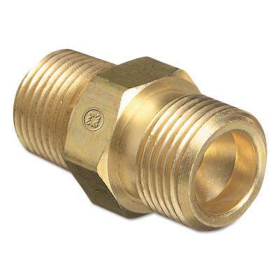 Western Enterprises Male NPT Outlet Adaptor for Manifold Pipelines, 3,000 psig, Brass, Hydrogen/Gas, B-32
