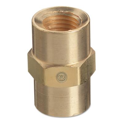 Western Enterprises Pipe Thread Couplings, Adapter, 3,000 PSIG, Brass, 1/2 in (NPT), BF-8HP