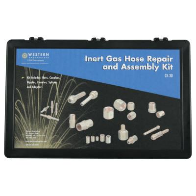 Western Enterprises Hose Repair Kit, B-Size Inert Fittings, 1/4 in Hose ID, CK-30
