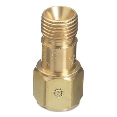 Western Enterprises Check Valves, 9/16 in - 18, Oxygen, M/F, B Size, RH, CV-7R