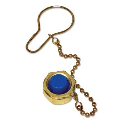 Western Enterprises Manifold One-Piece Dust Cap Assembly, Cap, Brass, Argon, Nitrogen, Helium, DC-580