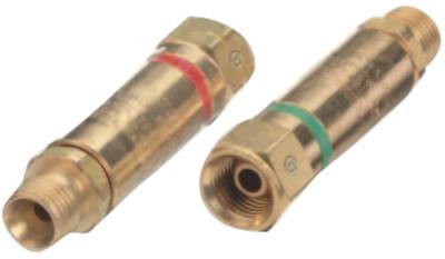 Western Enterprises Flashback Arrestor Component, Oxygen/Fuel Gas, Torch, 9/16 in to 18 TPI, FA-10