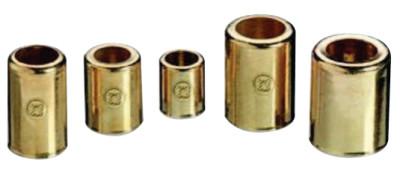 Western Enterprises Brass Hose Ferrules, 0.575 in I.D., K-K