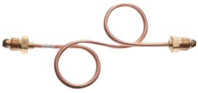 Western Enterprises Manifold Rigid Pigtails, CGA-540, 3,000 psig, Copper, 5/16 in, P-63