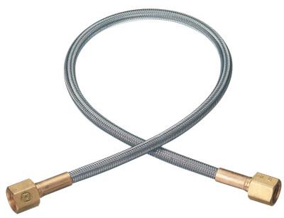 Western Enterprises Flexible Pigtails, 3,000 psi, Brass, Female, 24 in, PF-4-24