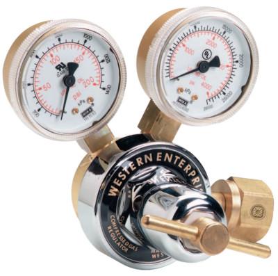 Western Enterprises RS Series Medium Duty Single Stage Regulators, Air, CGA 346, 3,000 psi inlet, RS-2-4