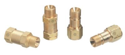 Western Enterprises Check Valves, CV-A9 & A10 Set, 3/8 in - 24, Oxygen; Fuel Gas, WE-63