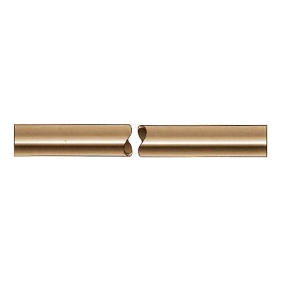 Western Enterprises Threaded Pipe Nipples, Nipple, 3,000 PSIG, Brass Alloy 360, 8 1/2", 1/2 in (NPT), WHF-3-5