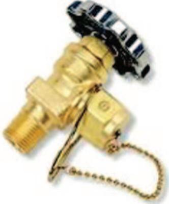 Western Enterprises Valves, Shut-Off Valve, 200 psi, Brass, No Outlet Protection, Oyxgen, WSV-1-1P