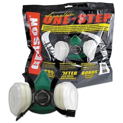 GersonÂ® One-StepÂ® Series Cartridge Respirators, Large, 8311