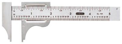 General Tools Slide Calipers, 0 in-4 in, 729