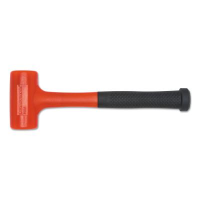 Apex Tool Group Dead Blow Hammer with Polyurethane Head, 49 oz Head, 14.5 in Handle, Red/Black, 82243