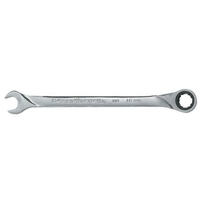 Apex Tool Group XL Ratcheting Combination Wrenches, 16 mm Opening, 10 1/4 in, 85016