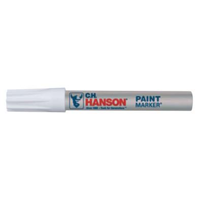 C.H. Hanson® Paint Markers, 1/2 in, White, 10298