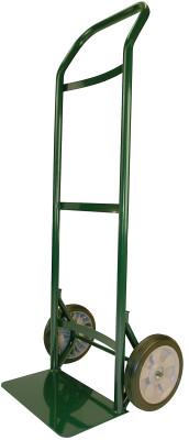 Harper Trucks Super Steel Hand Trucks, 600lb Cap., 7  x 14 in Base Plate, Vertical Loop Handle, BKTA86