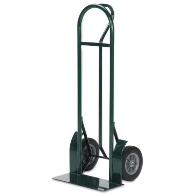 Harper Trucks Steel Hand Truck, 600lb Cap., 8x20" Plate, Vertical Loop, Solid Rubber Wheel, H5986