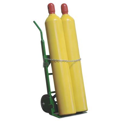 Saf-T-Cart™ 780 Series Carts, Holds 9 1/2 in Cylinder, 2 1/2 in Wheels, 780-10AL