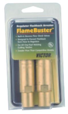 Esab Welding Flamebusterâ„¢ Plus Torch Flashback Arrestors, FBP-1; Heavy Duty, Oxy/Fuel, Torch, 0656-0002