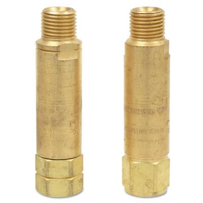 Esab Welding Flashback Arrestors, Fuel Gas, 9/16 in-18 RH, CGA 022, 0657-0035
