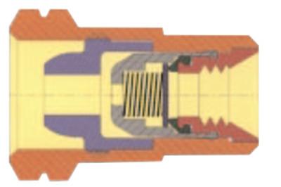 Esab Welding Reverse Flow Check Valves for Torches and Regulators, CRO, 0690-0034