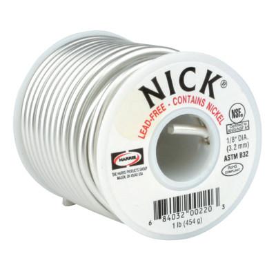 Harris Product Group Lead-Free Nick Solder, Spool, 1/8 in, NICK61