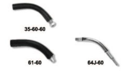 Esab Welding Conductor Tubes, MINI-MIG, 45Â°, Neoprene Rubber, 1600-1101
