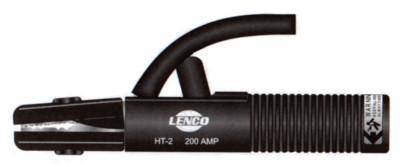 Lenco LE AF/HT Electrode Holder, 300 A, Nylon/Glass, For 2/0 Cable, 3/16 in Capacity, 9.75 in L, 01330